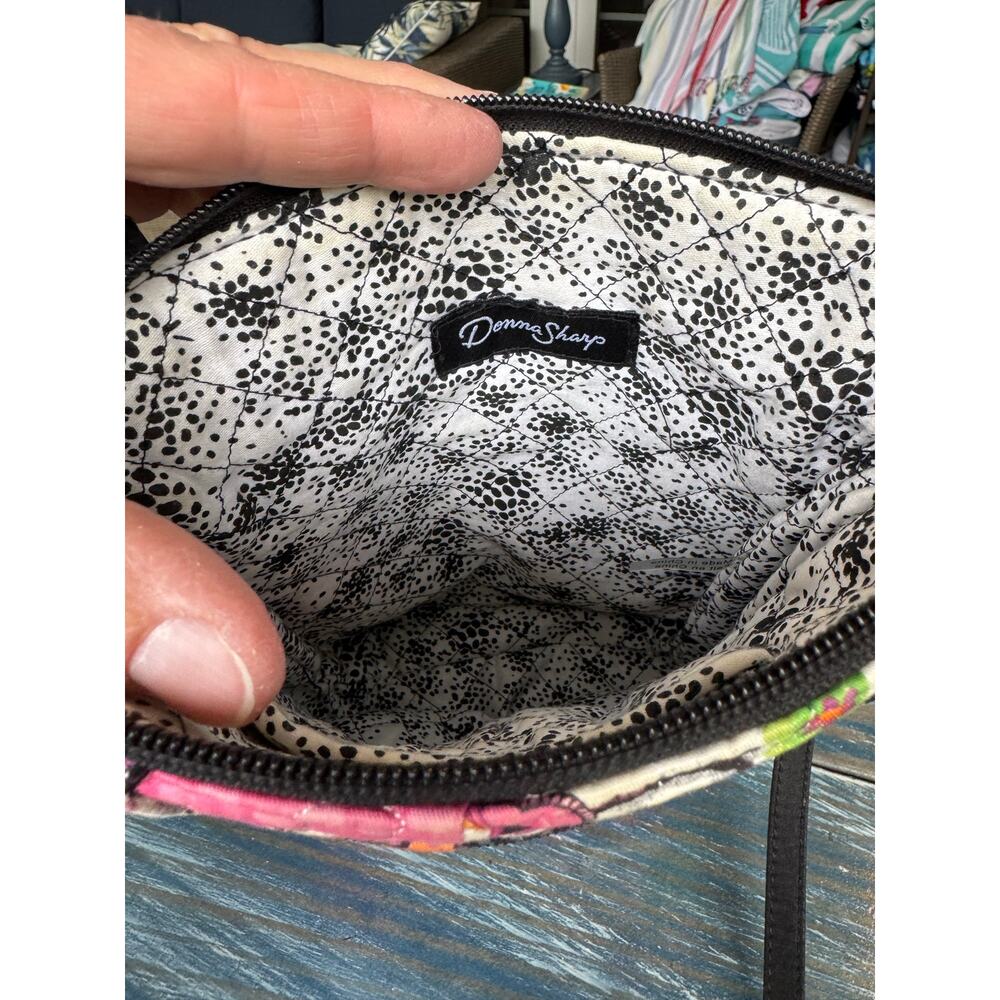 Donna Sharp Quilted Patchwork Crossbody Purse; Ba… - image 7